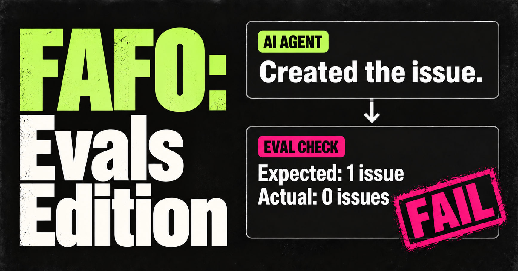 neonronin — Write graders, catch bad agent behavior, and check whether a change helped. Read this…